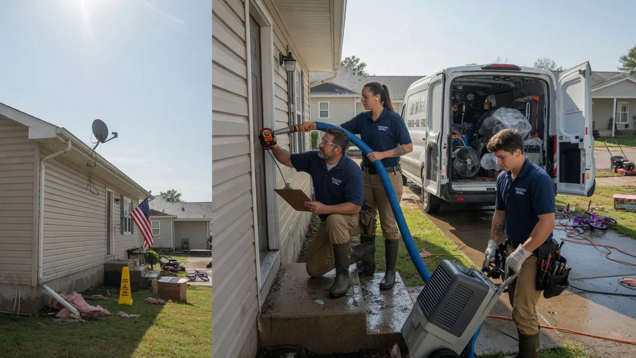 Ceiling Water Damage Restoration in Macon, IL near me
